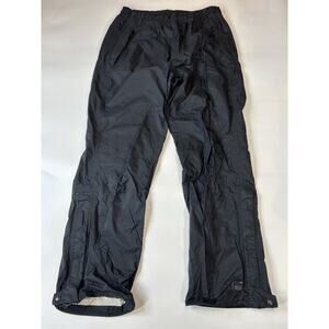 REI Pants Mens Large Nylon Straight Cinch Ankle Black Outdoor Hiking
